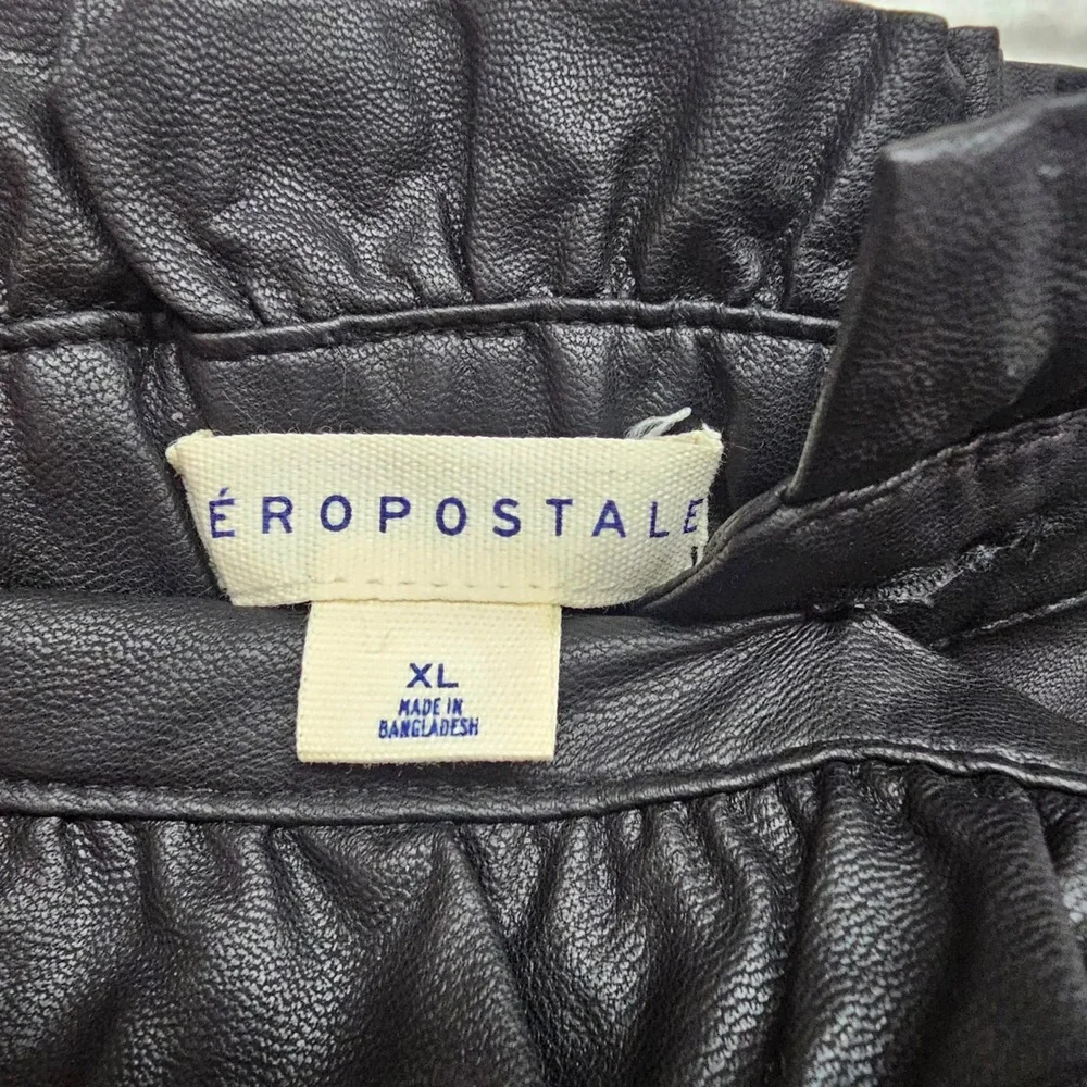 *NWT* Aeropostale XL black shorts w/ flap to look like skirt (skort) - Picture 6 of 8